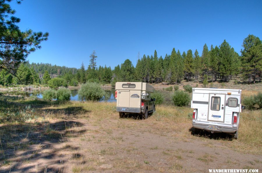 Pond near Can Spring Campground