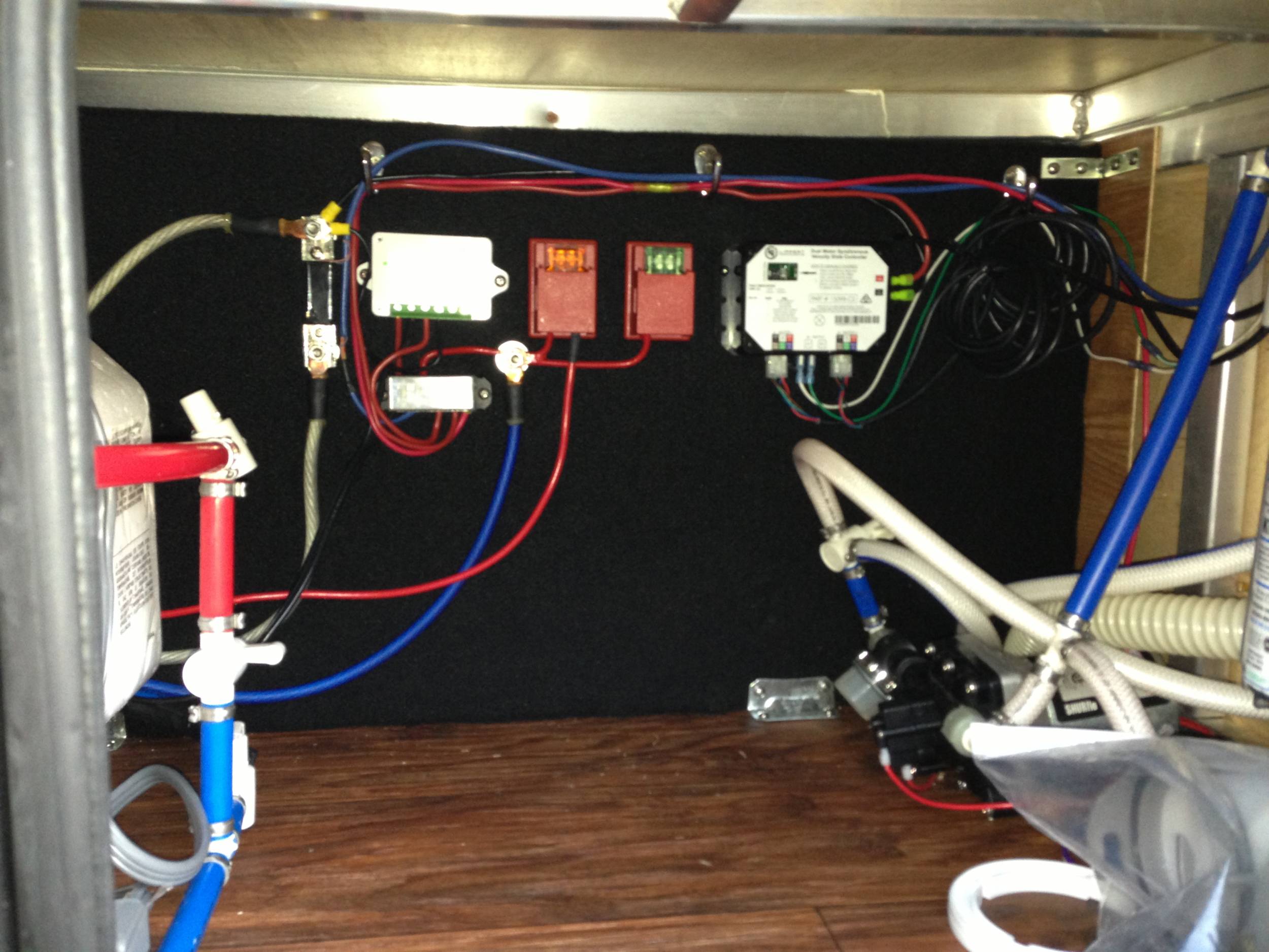 Power distribution panel