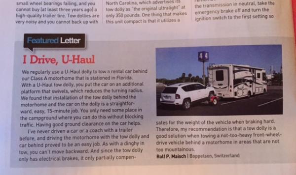 Precept Motorhome Magazine Sept 2015