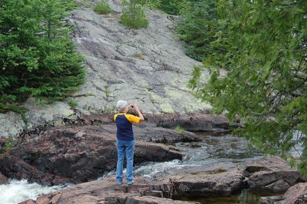 Rainbow Falls Provincial park Ontario