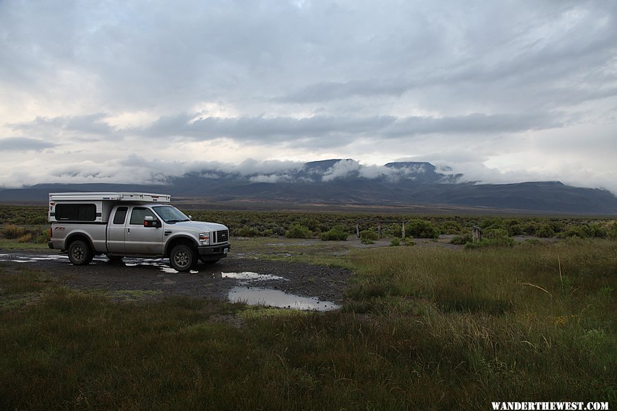 Rainy June in the Black Rock Desert