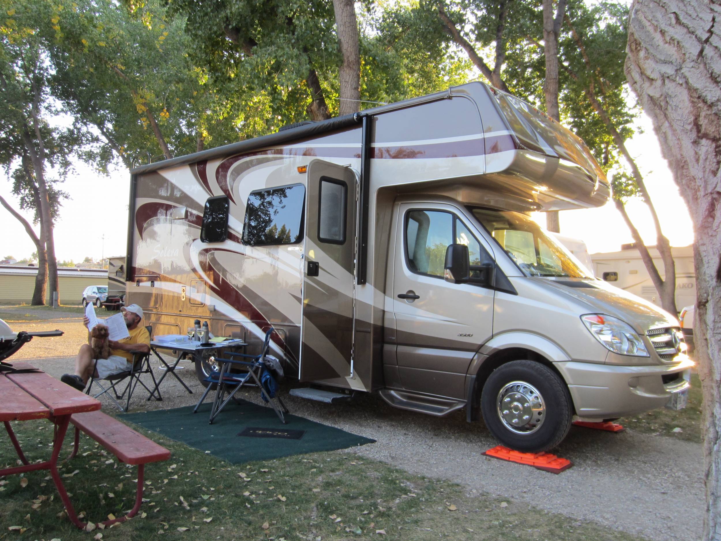 Relaxing in Buffalo, Wyoming