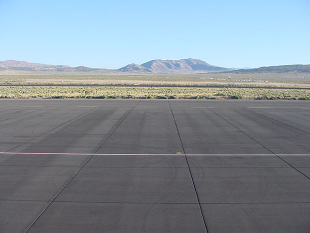 Reno Air Race track looking North