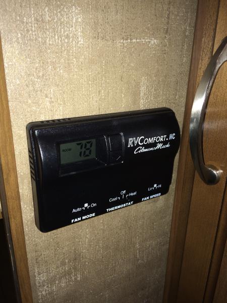 Replaced our analog Coleman with a digital. In the 28DSBH, it's a little dicey because the digital thermostat is slightly larger and protrudes further