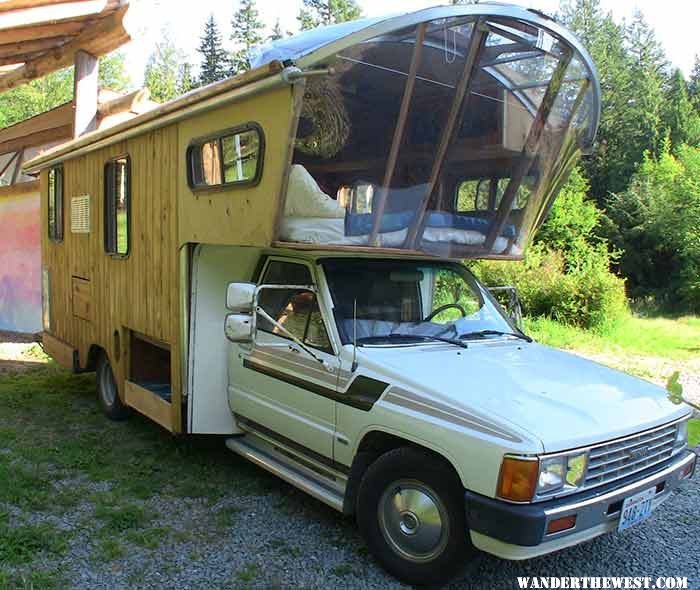 Repurposed camper