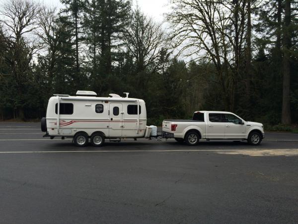 rest area, southern WA off I-5. First time we ever had to use the "trucks" side of a rest area.