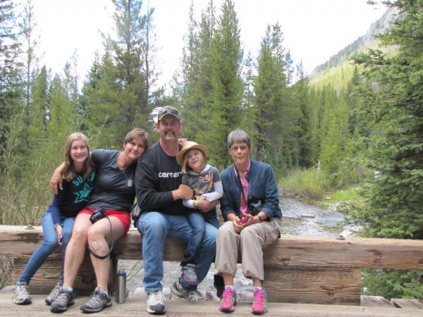 Rest stop at Coolidge Ghost Town, Montana.