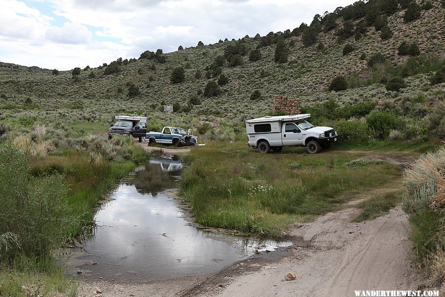 Road from Bodie to Aurora