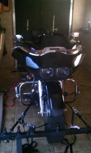 Road Glide Loaded for the trip