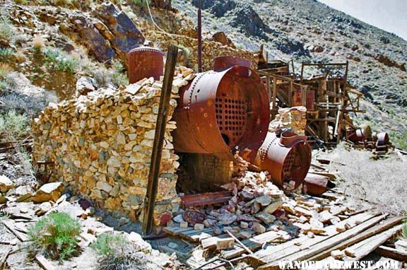 Ruins in Pleasant Canyon--Panamint Mts