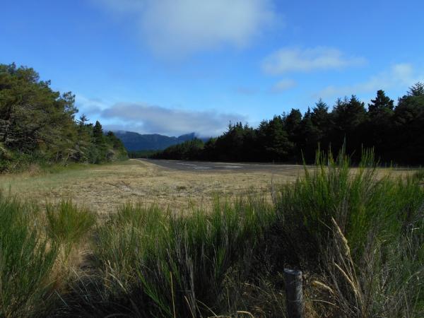 Runway for fly-in campers - Nehalem Bay State Park, northern Oregon coast