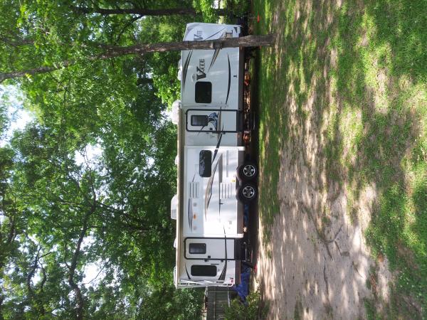 RV outside yard