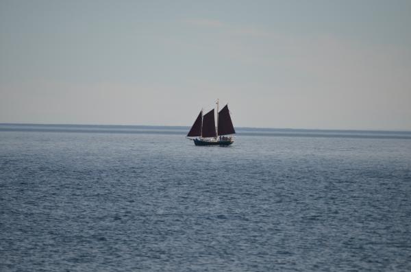 Sailing on Lake Superior