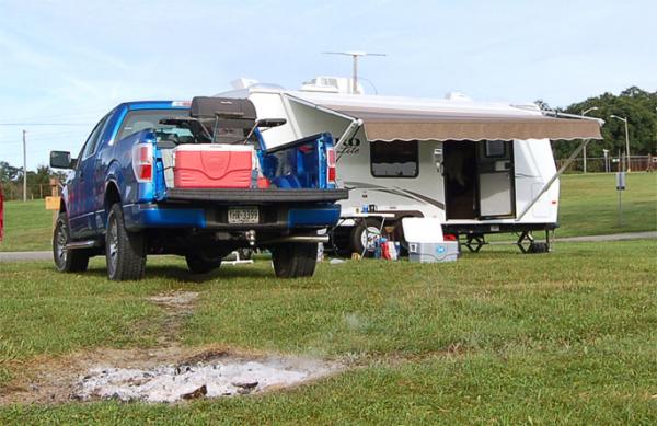 September 2013 Vintage weekend at Watkins Glen - turn 7 - Packing up.