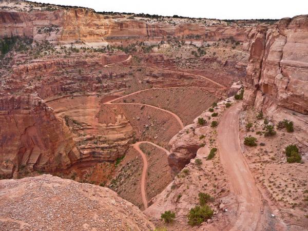 Shafer switchbacks.