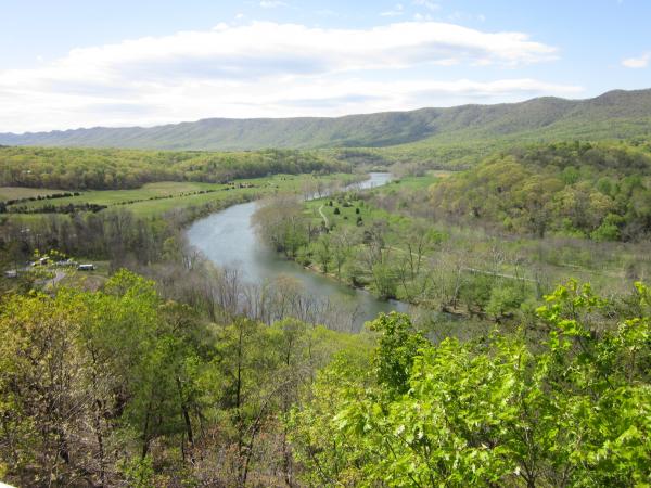 Shenandoah River from Cullers Overlook