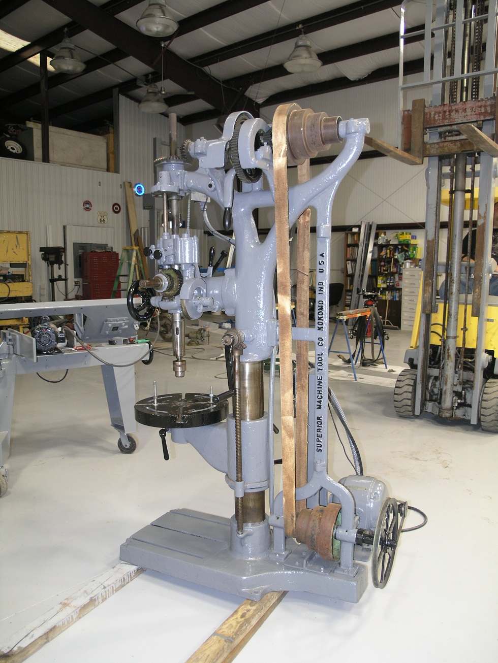 Shop drill press