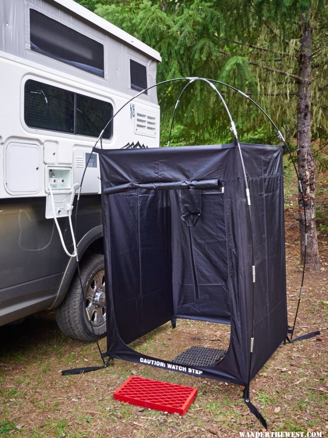 shower tent