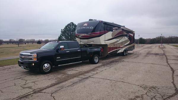 Silverado and 2013 Redwood 36RL