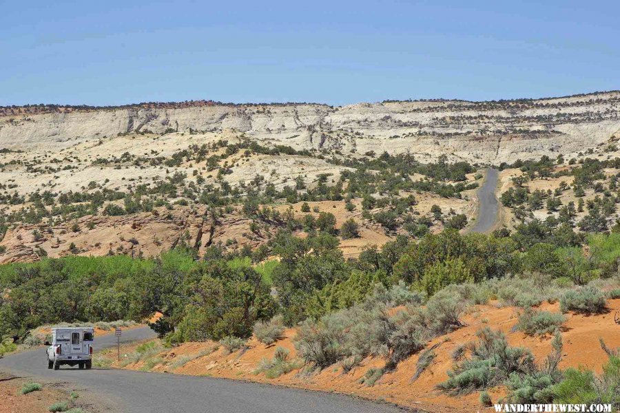 SimiMike Heads West on the Burr Trail