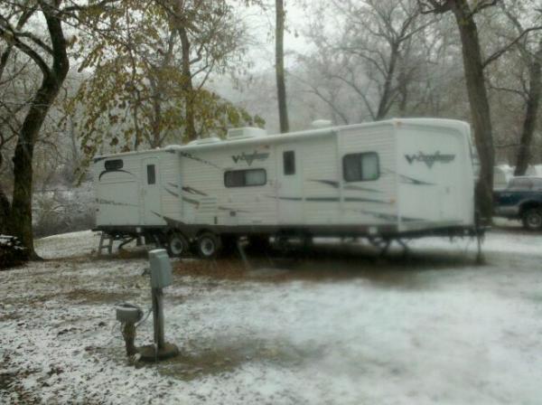 Snow in October Lancaster County PA