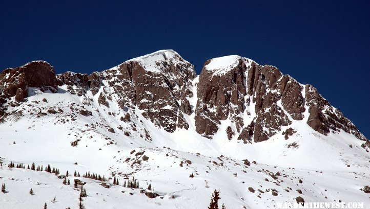 Snowdon Peak from Andrews Lake