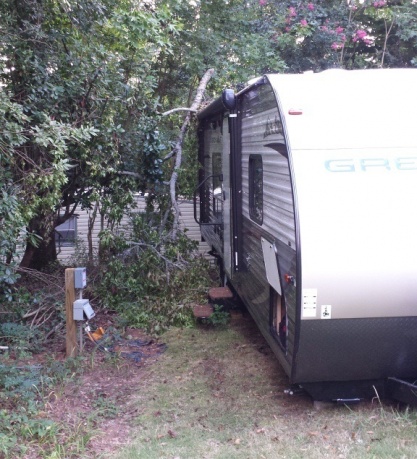 Someone's post on an awning cover reminded me of when a limb broke off during a storm and damaged my awning and roller tube.