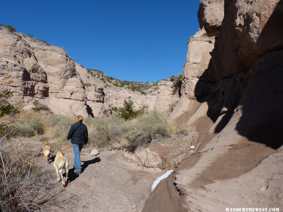 Somewhat warm weather hike