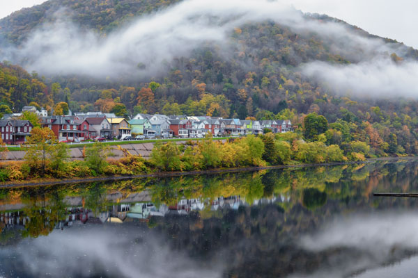 South Renovo PA, along the west branch of the Susquehanna River