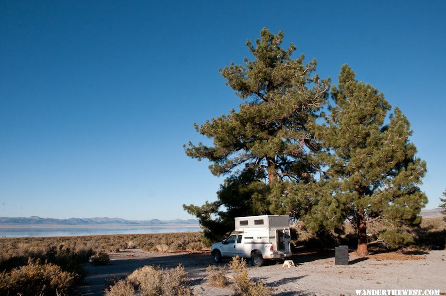 South-Southeast Mono Lake Camp