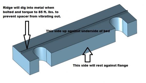 Spacer CAD drawing