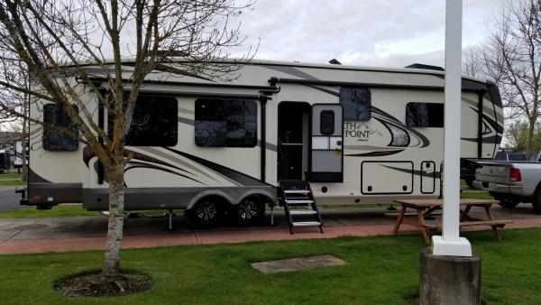 Staying close to the dealership for a one week shake down in Salem, OR