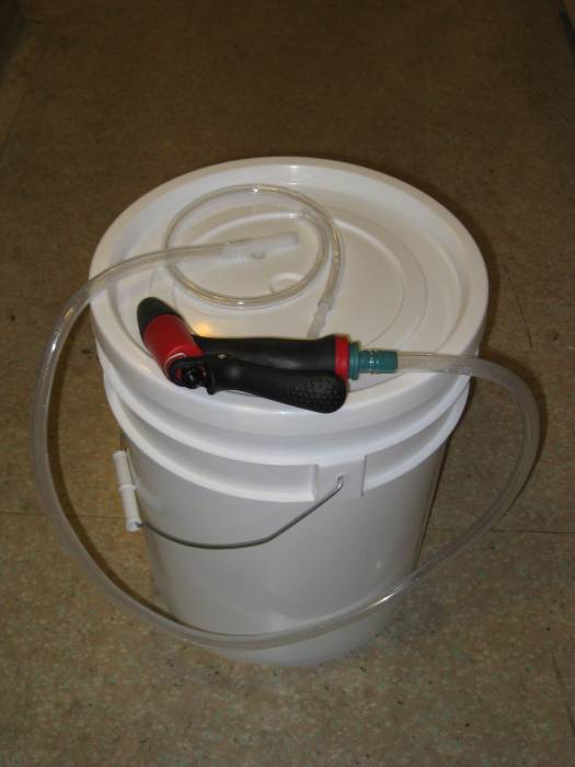 Stealth Camper Fresh Water Bucket