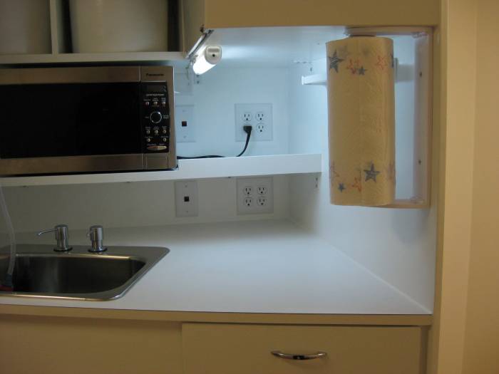 Stealth Camper Kitchen Sink Counter