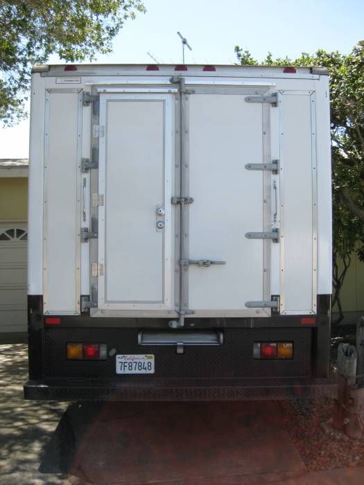 Stealth Camper Rear Door in Door