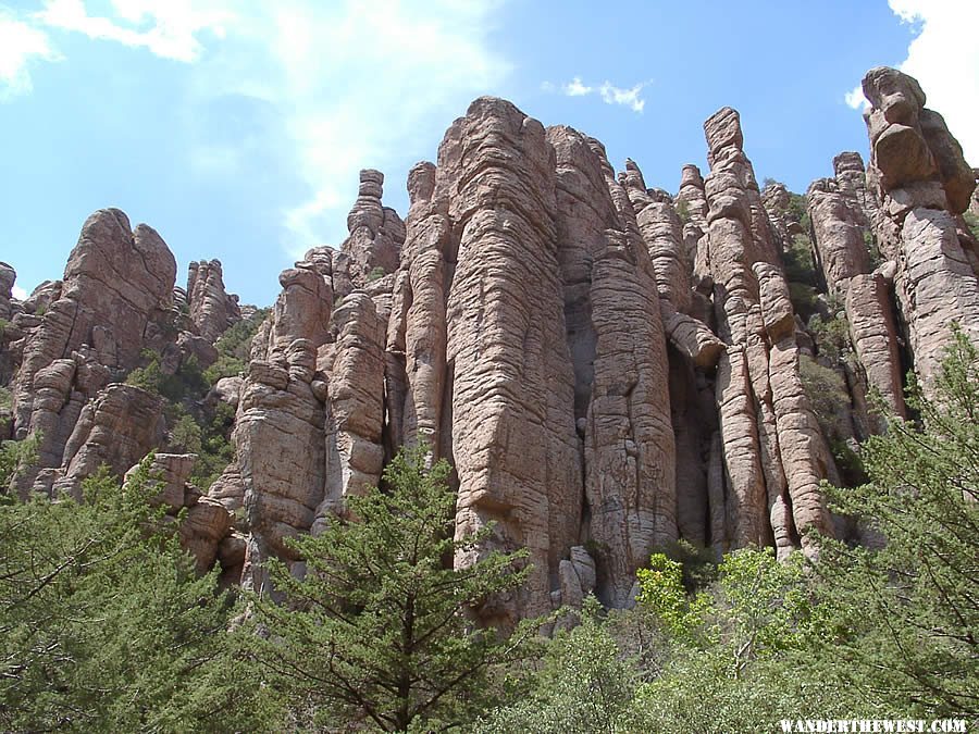 Stoned Columns