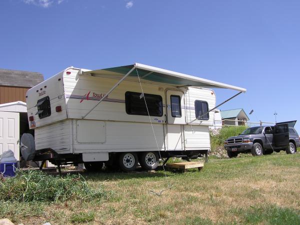 Stopping at a friends RV park Near Fish Haven Idaho