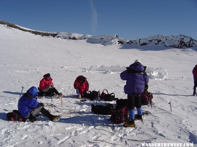 Summit crater 14,411'