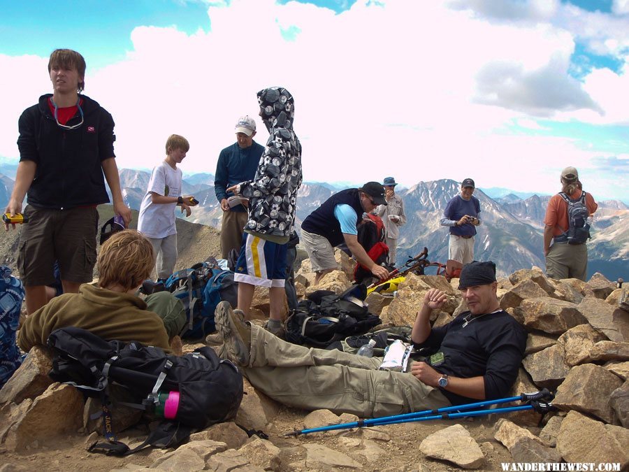 Summit of Mount Elbert