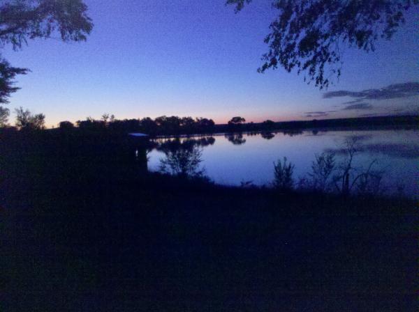 Sunrise at Lake Hasty, Colorado