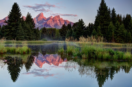 Sunrise On the Tetons