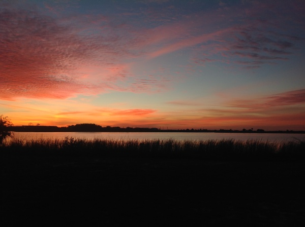 Sunrise over Gulf Shores