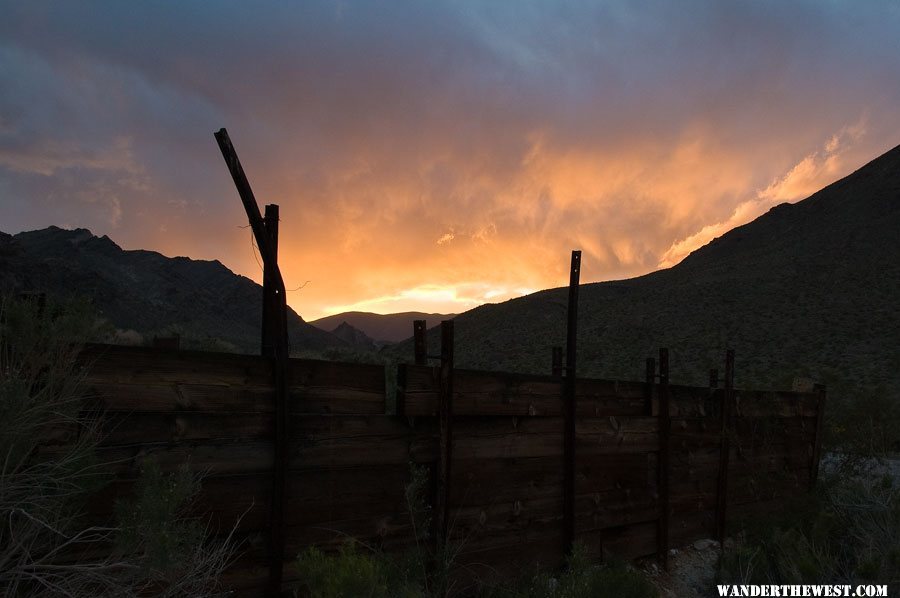 Sunset in Warm Springs Canyon