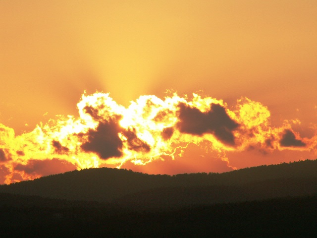 Sunset on Lake George