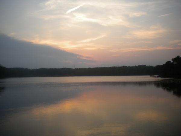 Sunset on Snow Pond