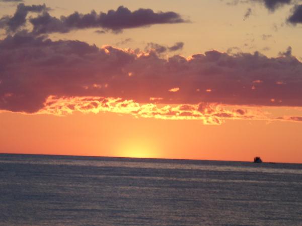 Sunsets in Door County are actually applauded by those who gather every evening to celebrate these magnificent displays by Mother Nature.  Aug. 2016 N