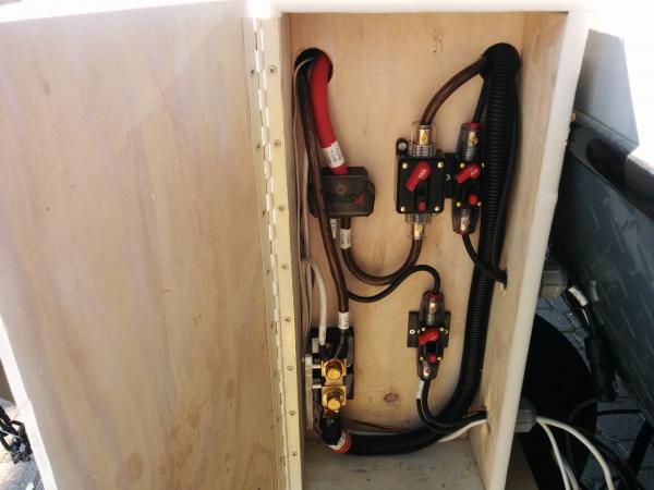 Switch/circuit breaker compartment