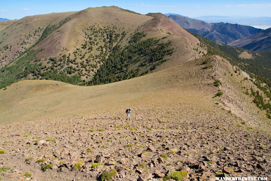 Switchbacks on the North Shoulder