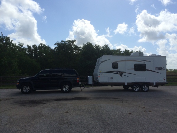 Tahoe and Travel Trailer