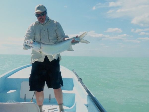 Tarpon on the fly in Cuba